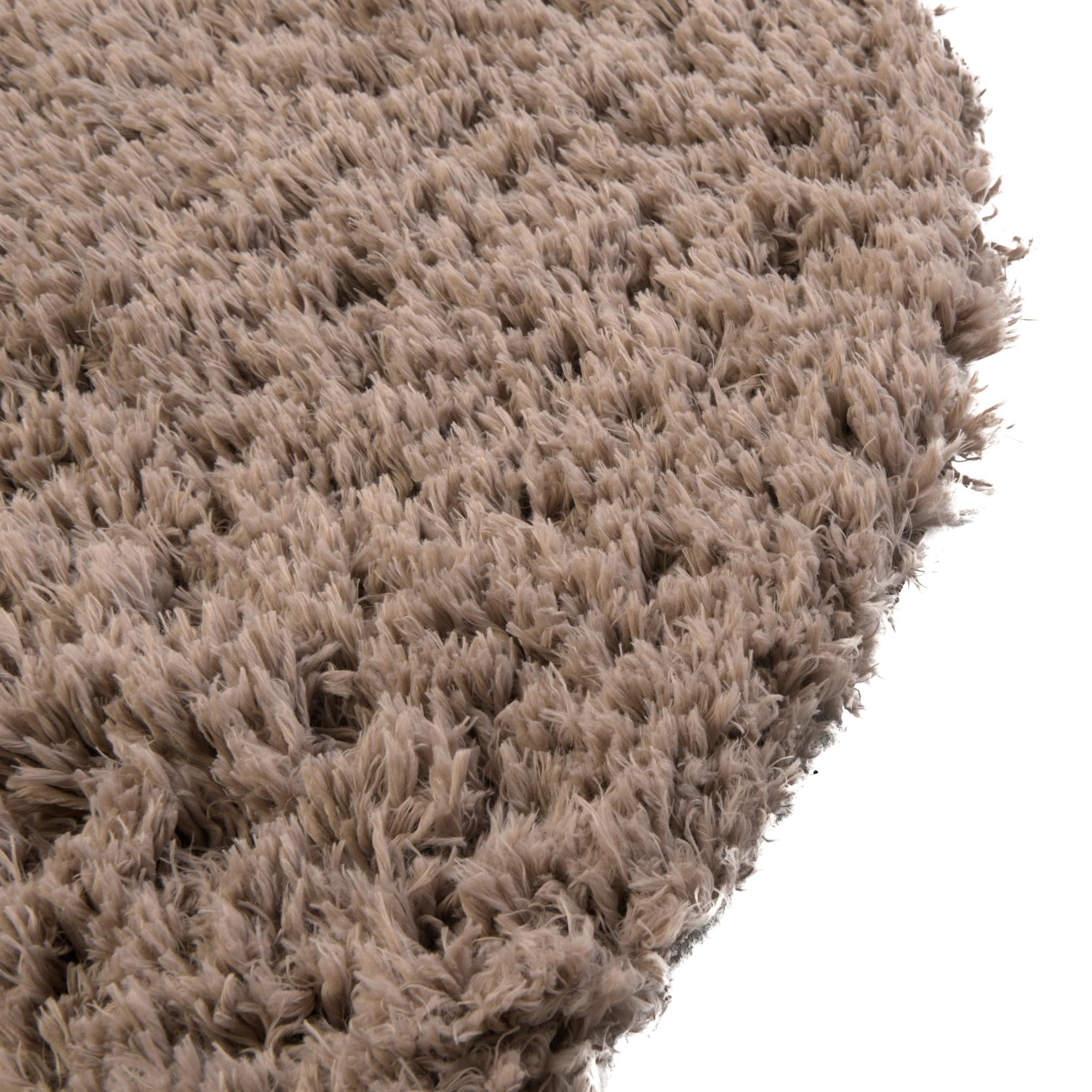 Eternal Plush Oasis Collection Area Rug -  Tranquility (Khaki)