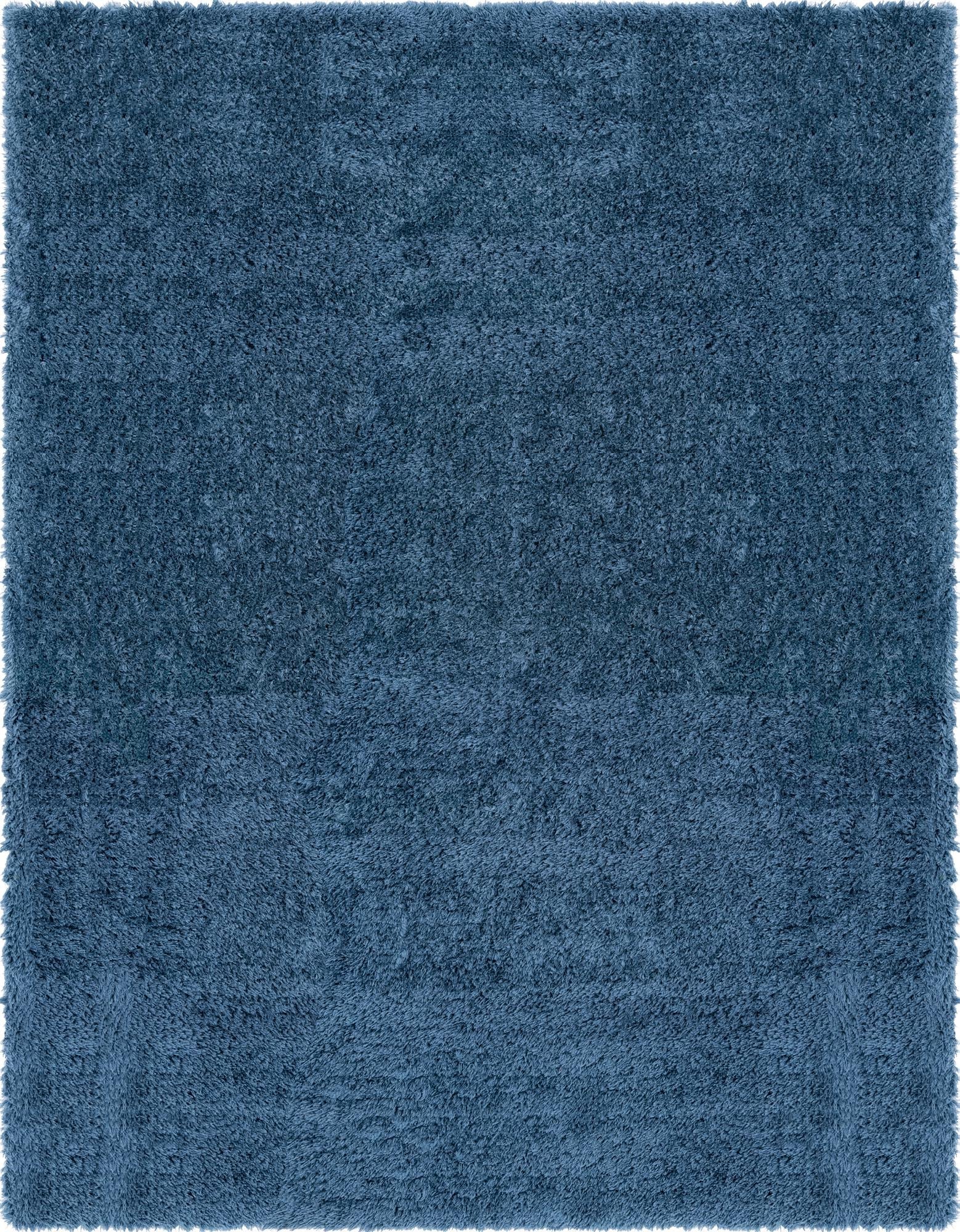 Eternal Plush Oasis Collection Area Rug -  Tranquility (Aegean Blue)