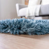 Eternal Plush Oasis Collection Area Rug -  Tranquility (Aegean Blue) Rectangle Aegean Blue  lifestyle 6