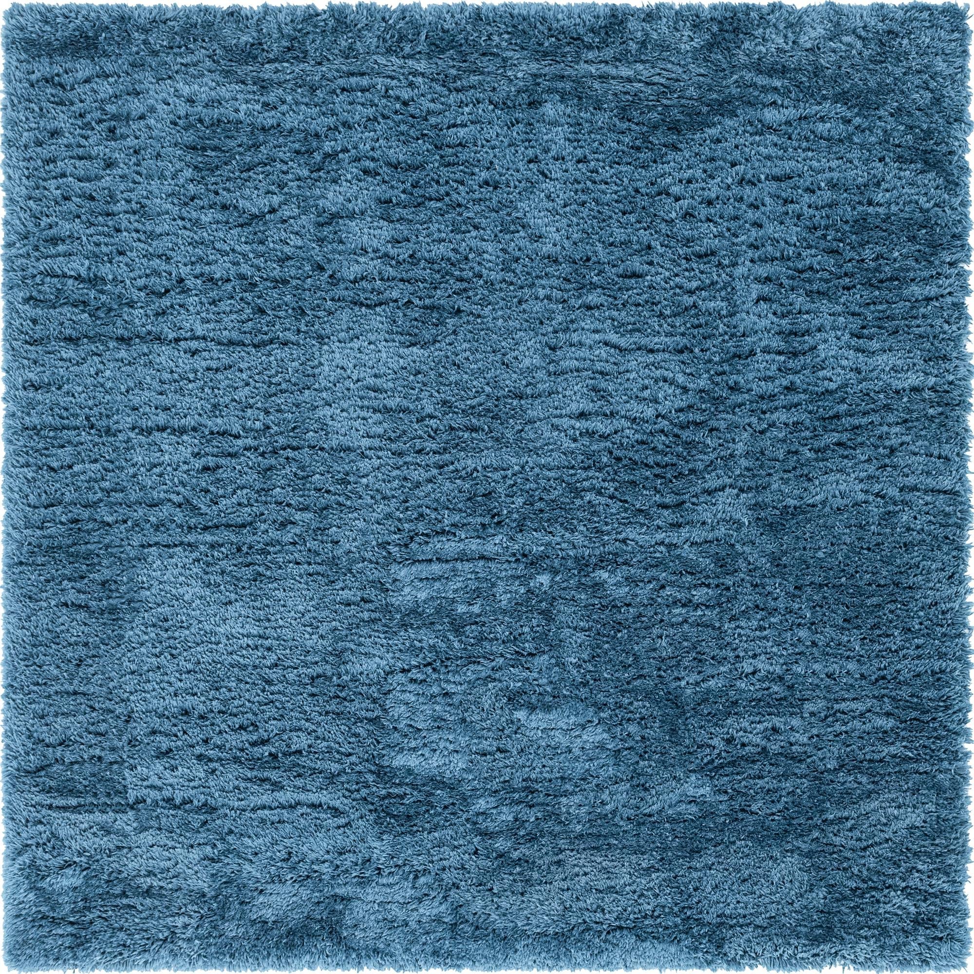 Eternal Plush Oasis Collection Area Rug -  Tranquility (Aegean Blue)