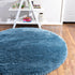 Eternal Plush Oasis Collection Area Rug -  Tranquility (Aegean Blue)