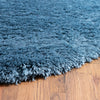 Eternal Plush Oasis Collection Area Rug -  Tranquility (Aegean Blue) Round Aegean Blue  lifestyle 31