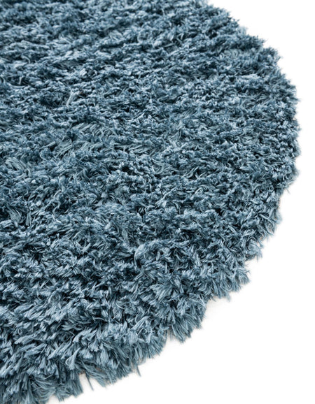 Eternal Plush Oasis Collection Area Rug -  Tranquility (Aegean Blue)