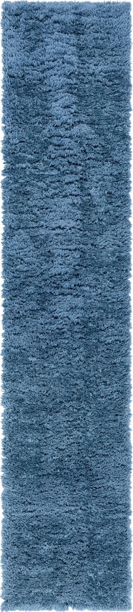 Eternal Plush Oasis Collection Area Rug -  Tranquility (Aegean Blue)