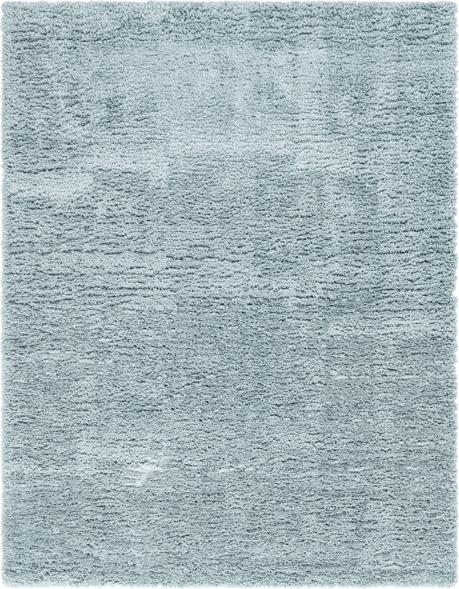 Eternal Plush Oasis Collection Area Rug -  Tranquility (Slate Blue)