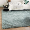 Eternal Plush Oasis Collection Area Rug -  Tranquility (Slate Blue) Square Slate Blue  lifestyle 9