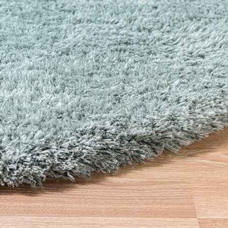 Eternal Plush Oasis Collection Area Rug -  Tranquility (Slate Blue)