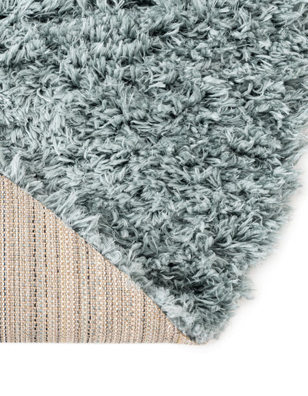 Eternal Plush Oasis Collection Area Rug -  Tranquility (Slate Blue)