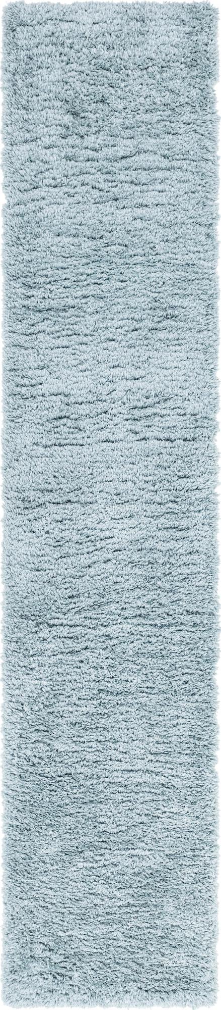 Eternal Plush Oasis Collection Area Rug -  Tranquility (Slate Blue) Runner Slate Blue  lifestyle 5