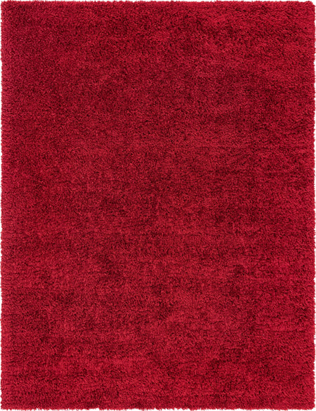 Eternal Plush Oasis Collection Area Rug -  Tranquility (Merlot)