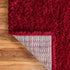 Eternal Plush Oasis Collection Area Rug -  Tranquility (Merlot)