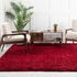 Eternal Plush Oasis Collection Area Rug -  Tranquility (Merlot)