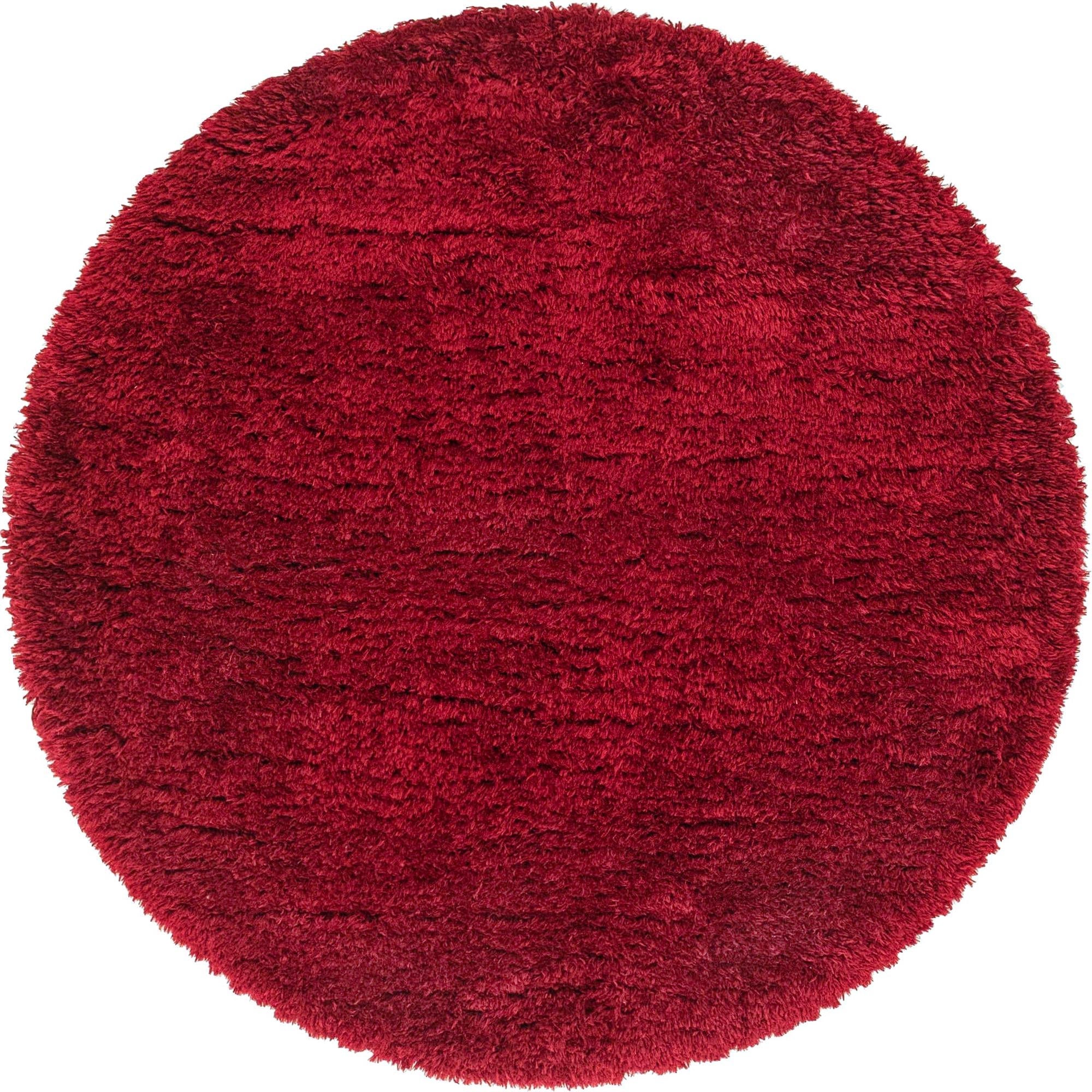 Eternal Plush Oasis Collection Area Rug -  Tranquility (Merlot)