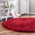 Eternal Plush Oasis Collection Area Rug -  Tranquility (Merlot)