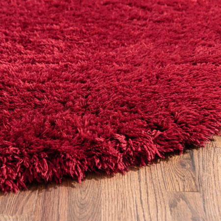 Eternal Plush Oasis Collection Area Rug -  Tranquility (Merlot)