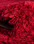 Eternal Plush Oasis Collection Area Rug -  Tranquility (Merlot)