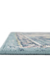 Savannah Elegance Collection Area Rug -  Azalea Rectangle Navy Blue  lifestyle 16