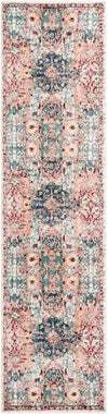 Savannah Elegance Collection Area Rug -  Azalea Runner Pink  lifestyle 33