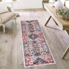 Savannah Elegance Collection Area Rug -  Azalea Runner Pink  lifestyle 151