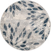 Savannah Elegance Collection Area Rug -  Riverfront Round Gray  lifestyle 16