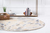 Savannah Elegance Collection Area Rug -  Riverfront Round Yellow  lifestyle 35