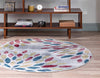 Savannah Elegance Collection Area Rug -  Riverfront Round Multi  lifestyle 77