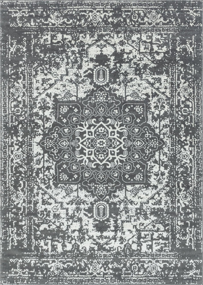 Georgetown Rugs Collection Area Rug - Dupont (Dark Gray) Rectangle Dark Gray Main