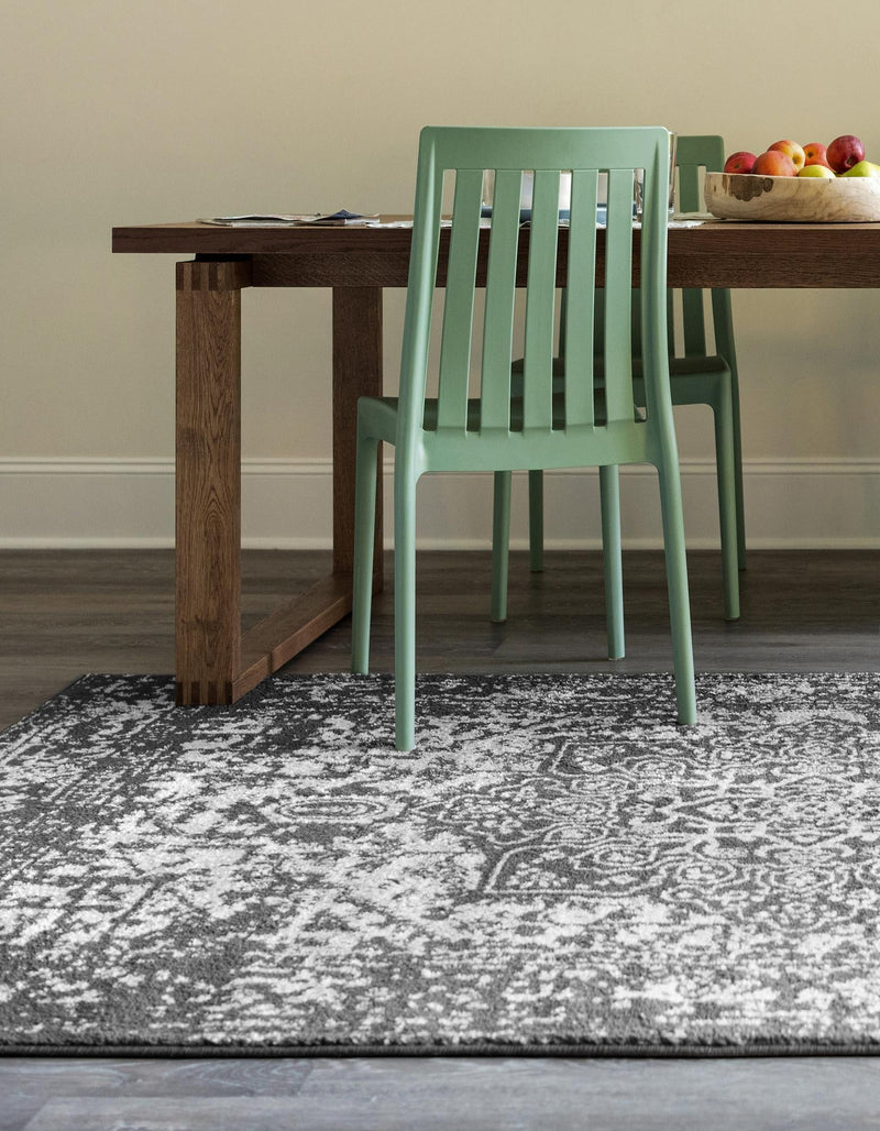 Georgetown Rugs Collection Area Rug - Dupont (Dark Gray) Rectangle Dark Gray  lifestyle 4