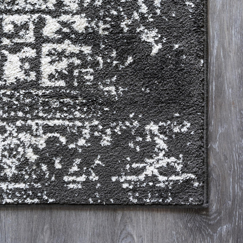 Georgetown Rugs Collection Area Rug - Dupont (Dark Gray) Rectangle Dark Gray  lifestyle 9