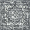 Georgetown Rugs Collection Area Rug - Dupont (Dark Gray) Square Dark Gray  lifestyle 12