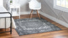 Georgetown Rugs Collection Area Rug - Dupont (Dark Gray) Square Dark Gray  lifestyle 22