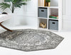 Georgetown Rugs Collection Area Rug - Dupont (Dark Gray) Octagon Dark Gray  lifestyle 24