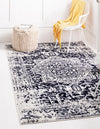 Georgetown Rugs Collection Area Rug - Dupont (Blue) Rectangle Blue  lifestyle 2