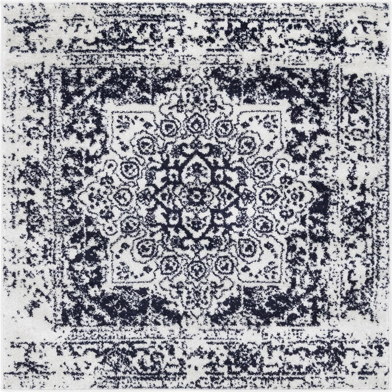 Georgetown Rugs Collection Area Rug - Dupont (Blue) Square Blue  lifestyle 16