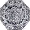 Georgetown Rugs Collection Area Rug - Dupont (Blue) Octagon Blue  lifestyle 18