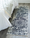 Georgetown Rugs Collection Area Rug - Dupont (Blue) Runner Blue  lifestyle 24