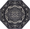 Georgetown Rugs Collection Area Rug - Dupont (Navy Blue) Octagon Navy Blue  lifestyle 18