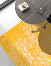 Georgetown Rugs Collection Area Rug - Dupont (Yellow) Rectangle Yellow  lifestyle 11