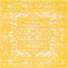 Georgetown Rugs Collection Area Rug - Dupont (Yellow) Square Yellow  lifestyle 12