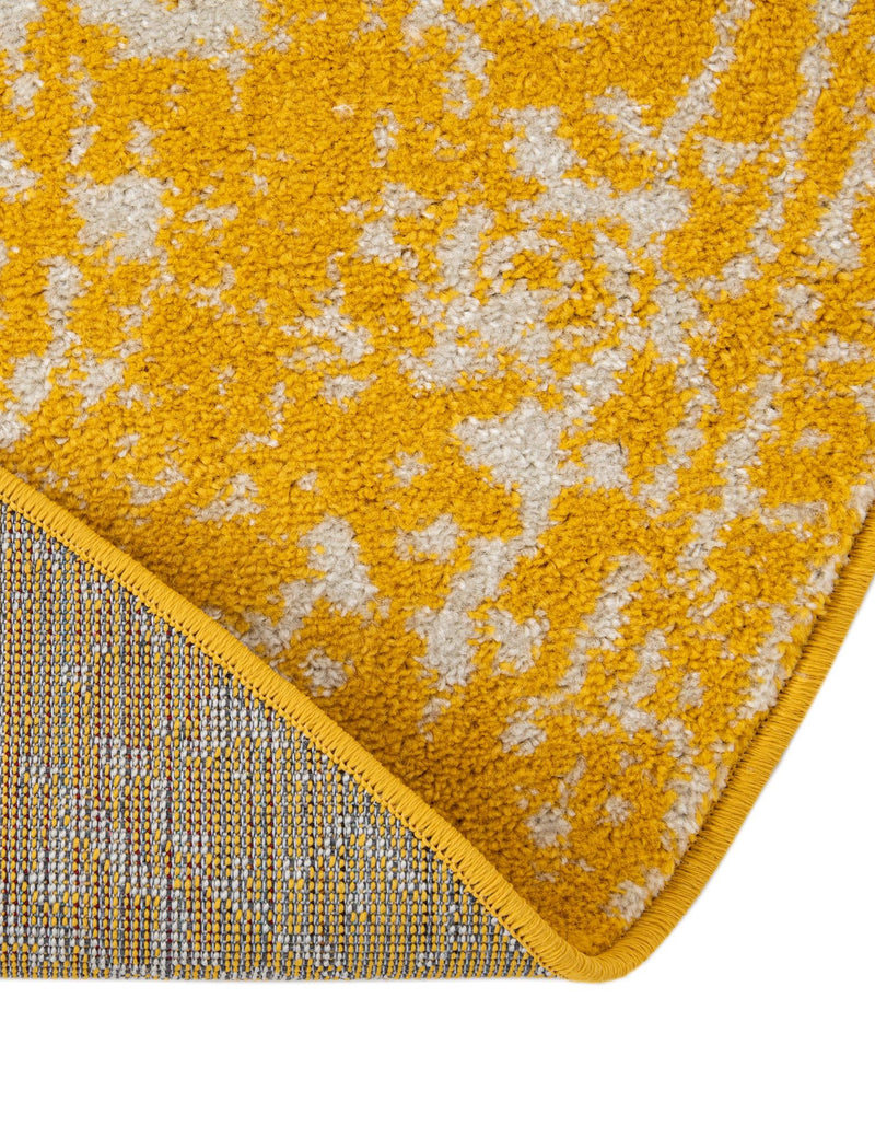 Georgetown Rugs Collection Area Rug - Dupont (Yellow) Oval Yellow  lifestyle 58