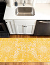 Georgetown Rugs Collection Area Rug - Dupont (Yellow) Runner Yellow  lifestyle 52