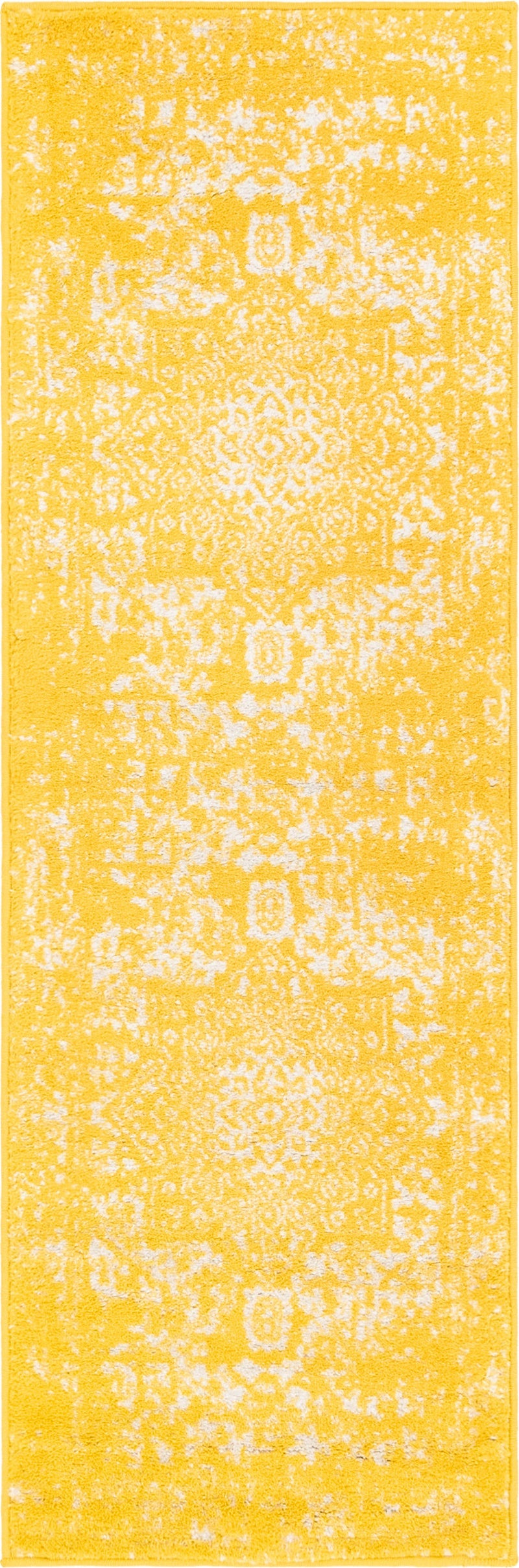 Georgetown Rugs Collection Area Rug - Dupont (Yellow) Runner Yellow  lifestyle 15