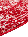 Georgetown Rugs Collection Area Rug - Dupont (Red) Round Red  lifestyle 51