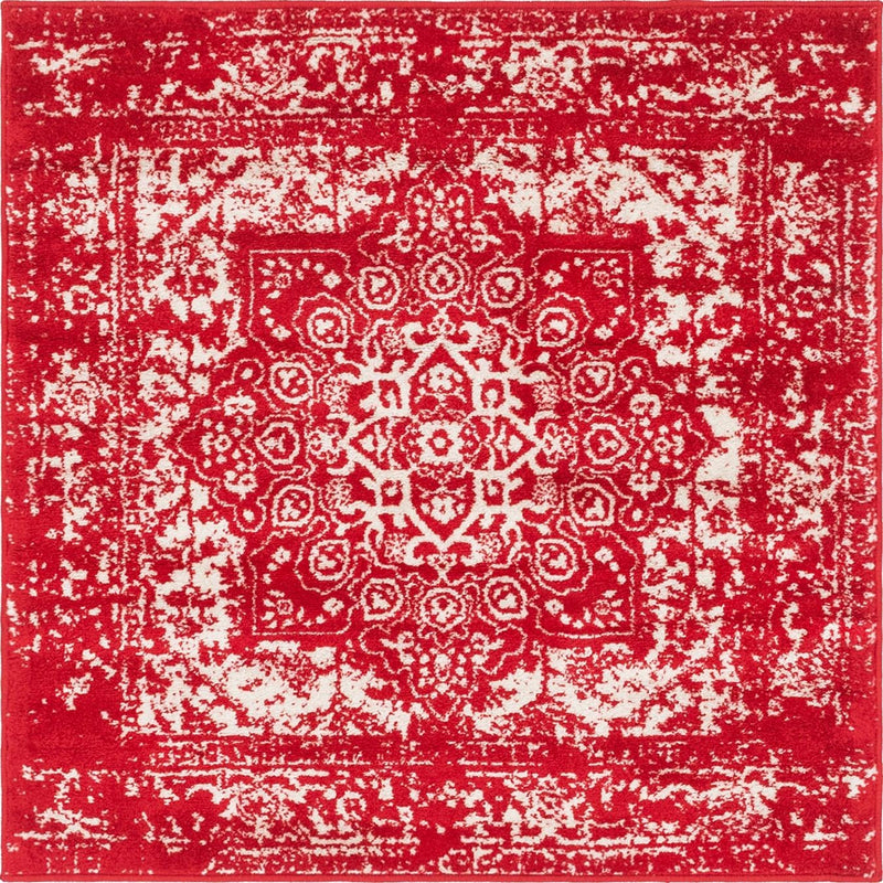 Georgetown Rugs Collection Area Rug - Dupont (Red) Square Red  lifestyle 17