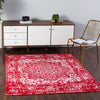 Georgetown Rugs Collection Area Rug - Dupont (Red) Square Red  lifestyle 22