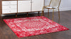 Georgetown Rugs Collection Area Rug - Dupont (Red) Square Red  lifestyle 27