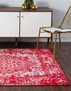 Georgetown Rugs Collection Area Rug - Dupont (Red) Square Red  lifestyle 32