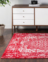 Georgetown Rugs Collection Area Rug - Dupont (Red) Square Red  lifestyle 37