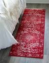 Georgetown Rugs Collection Area Rug - Dupont (Red) Runner Red  lifestyle 25