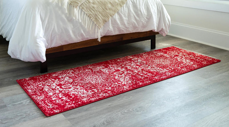 Georgetown Rugs Collection Area Rug - Dupont (Red) Runner Red  lifestyle 30